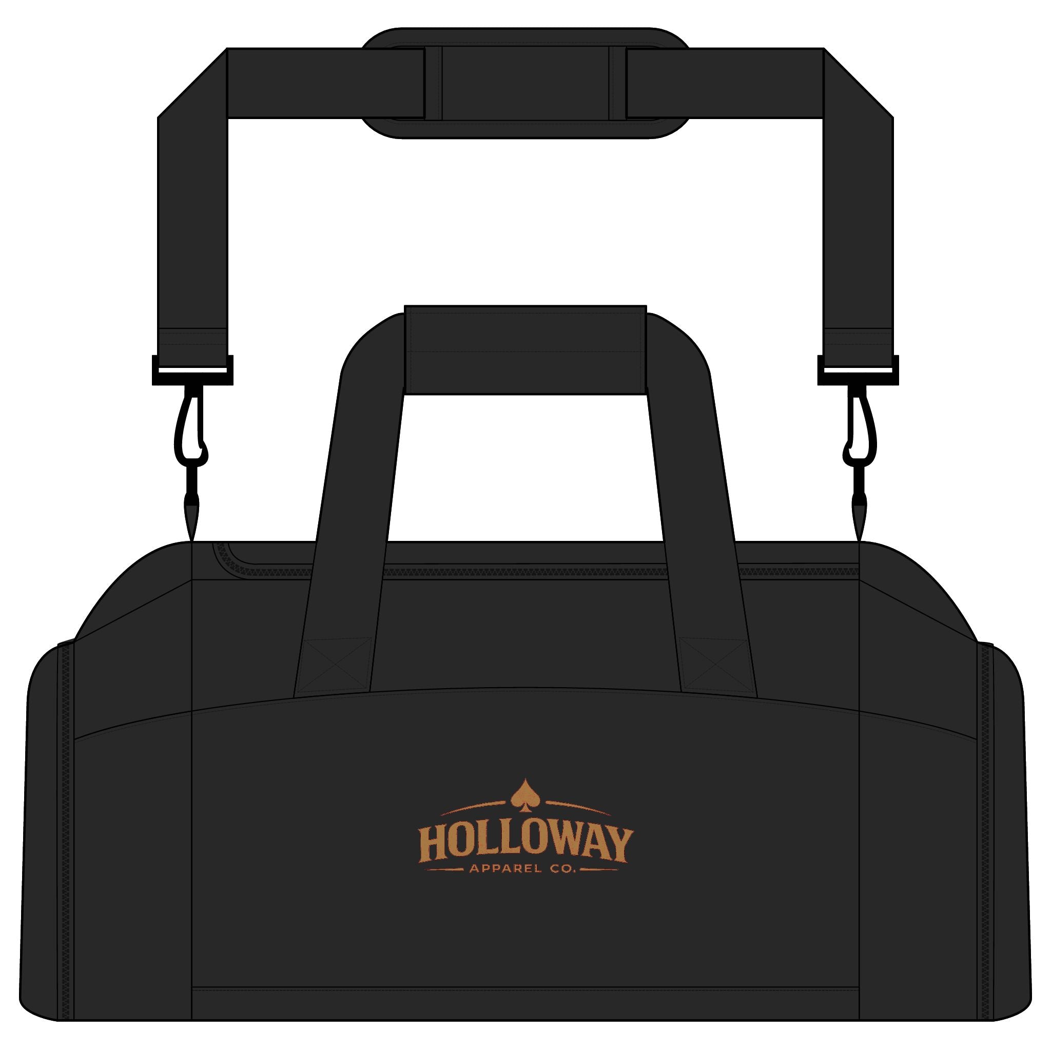 Holloway Performance Gym Bag — Durable Duffel for Workouts & Travel
