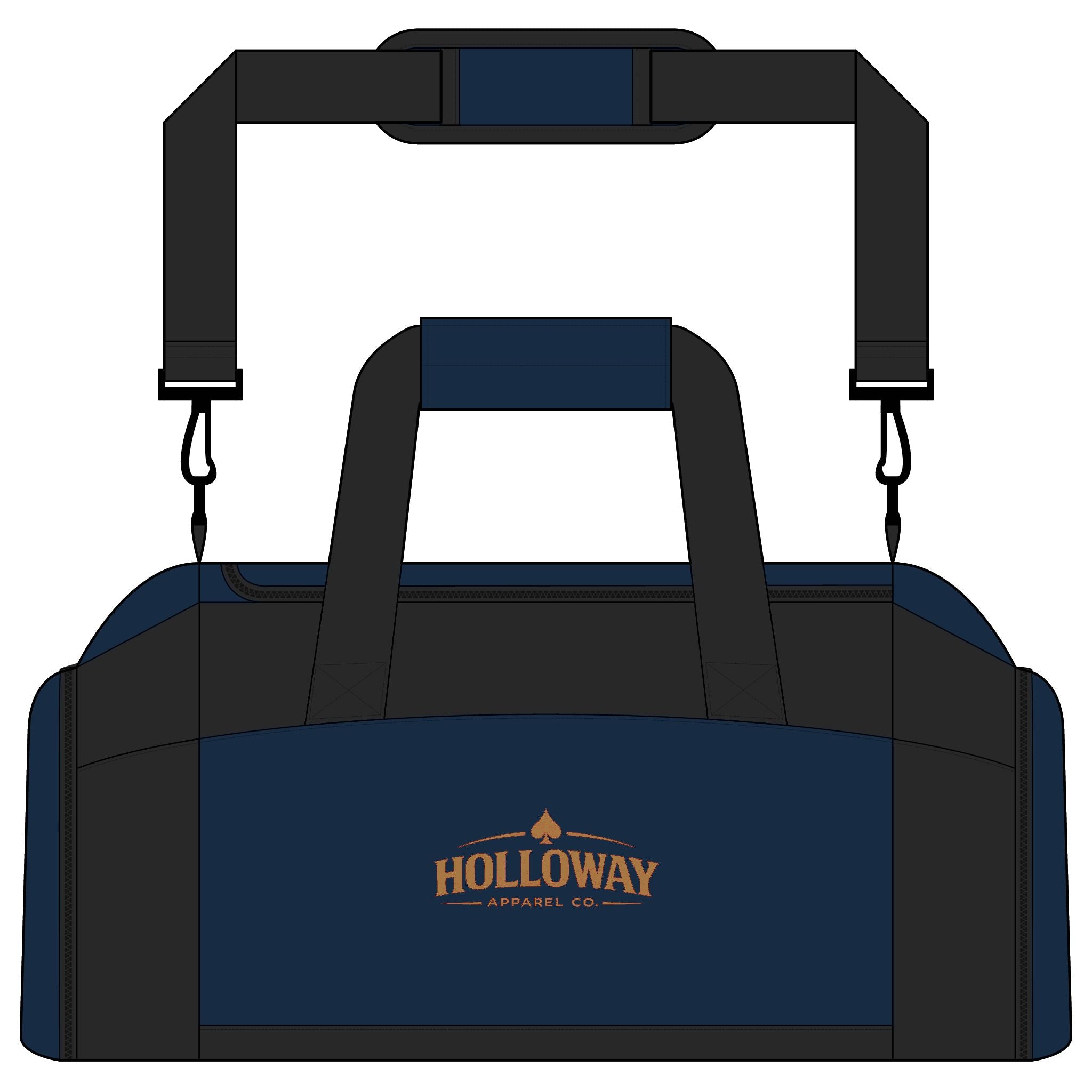 Holloway Performance Gym Bag — Durable Duffel for Workouts & Travel