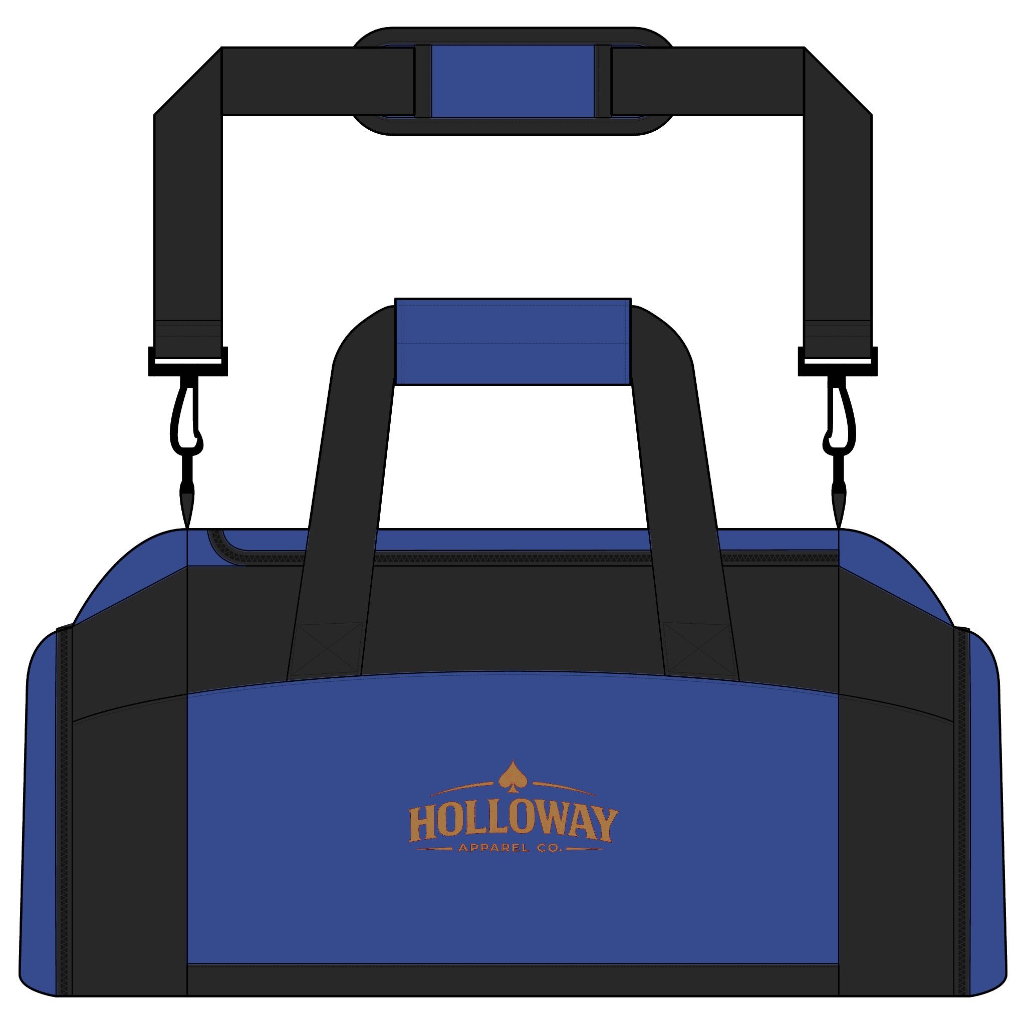 Holloway Performance Gym Bag — Durable Duffel for Workouts & Travel