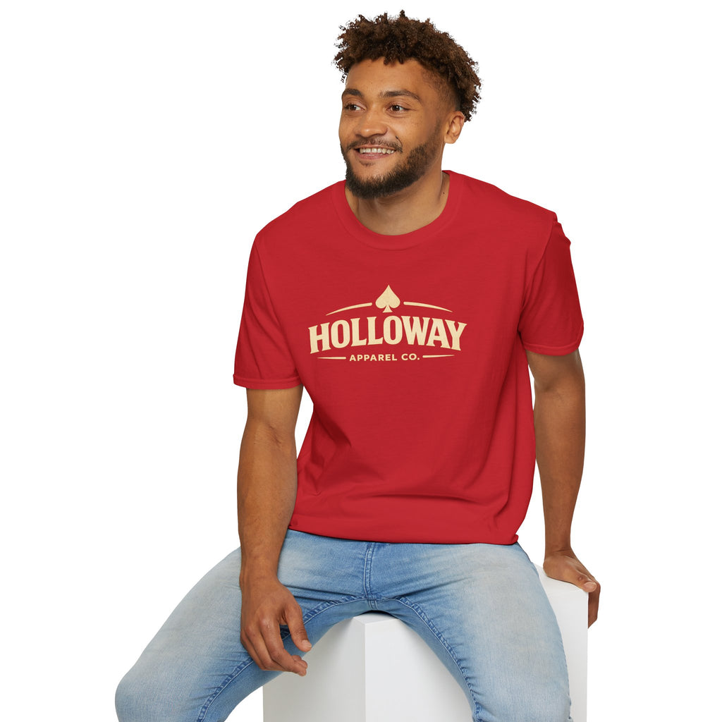 Holloway Apparel Co. Logo T-Shirt — Classic Vintage Logo Tee