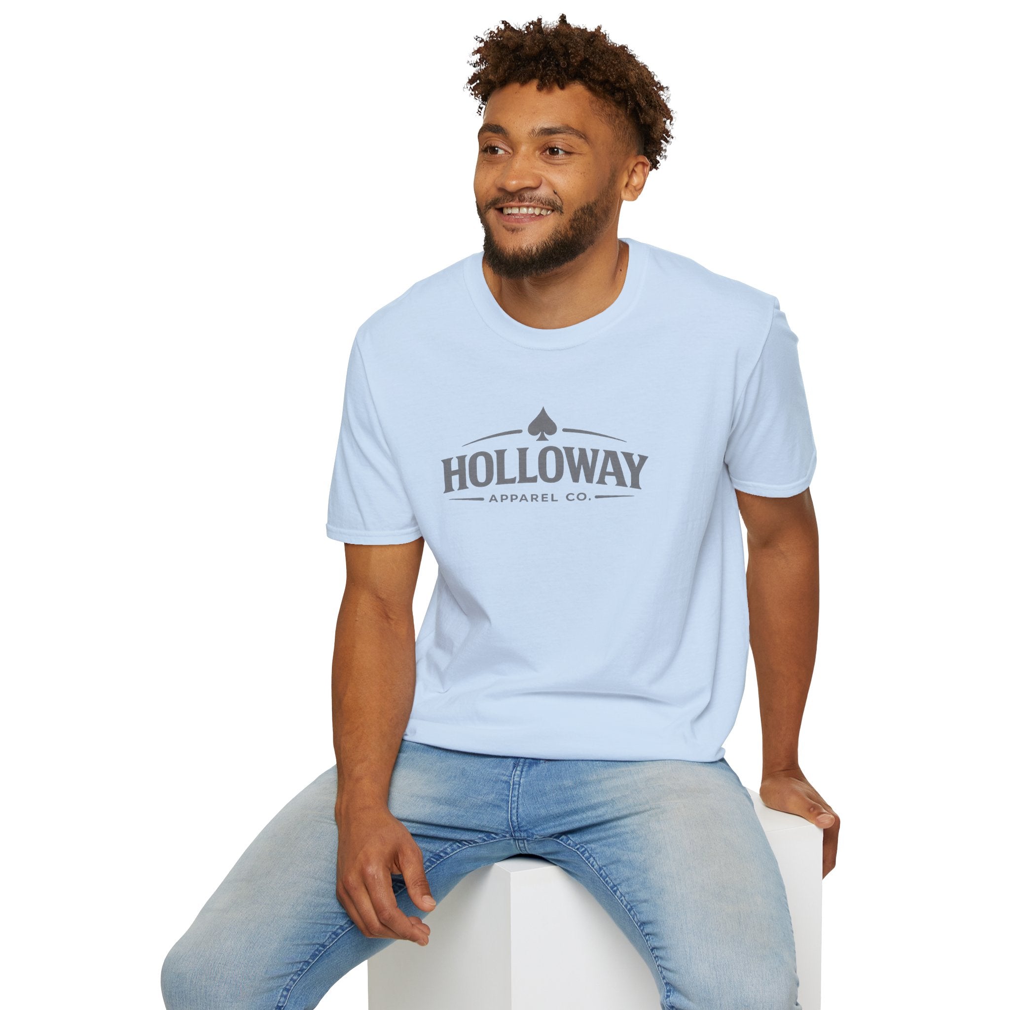 Holloway Apparel Co. Logo T-Shirt — Classic Vintage Logo Tee
