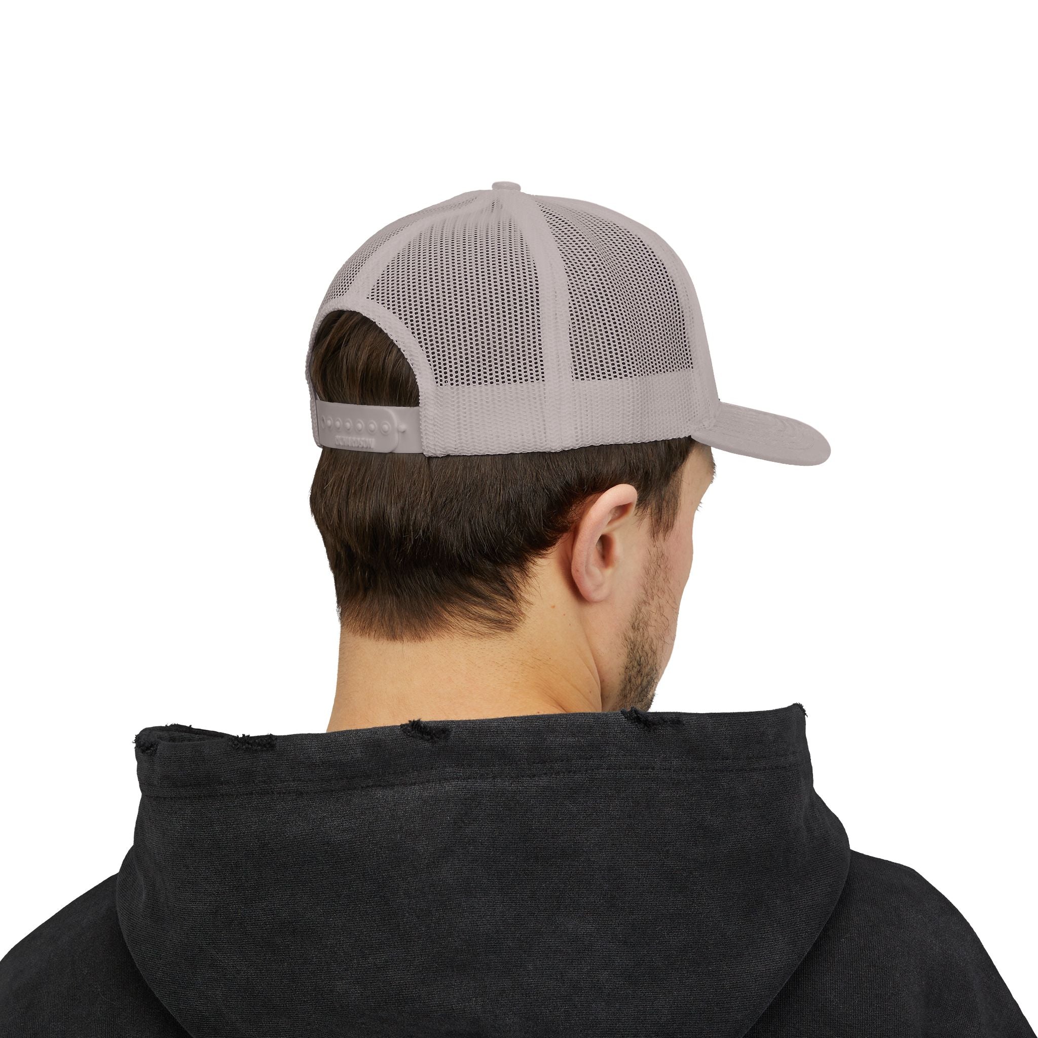Trucker Cap — Small Red Spade Embroidery Snapback