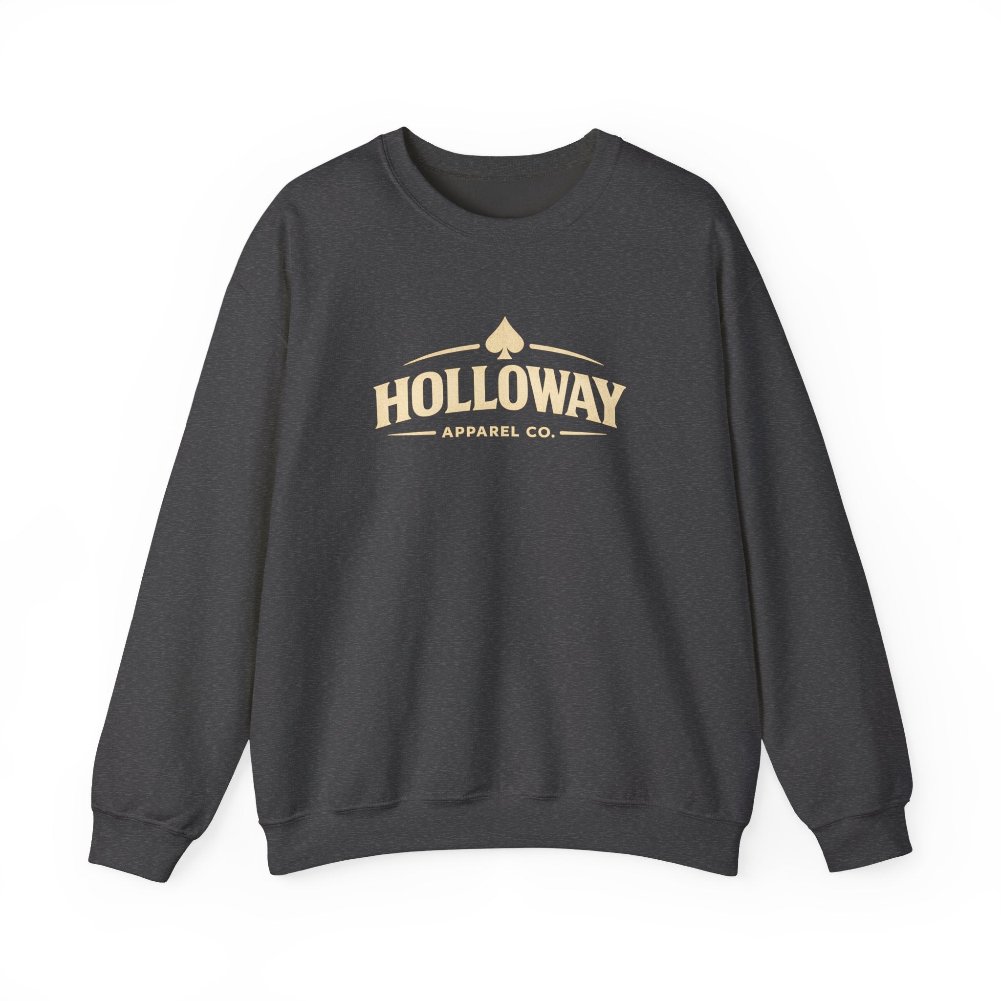 Holloway Apparel Co. Crewneck Sweatshirt — Vintage Spade Logo Pullover