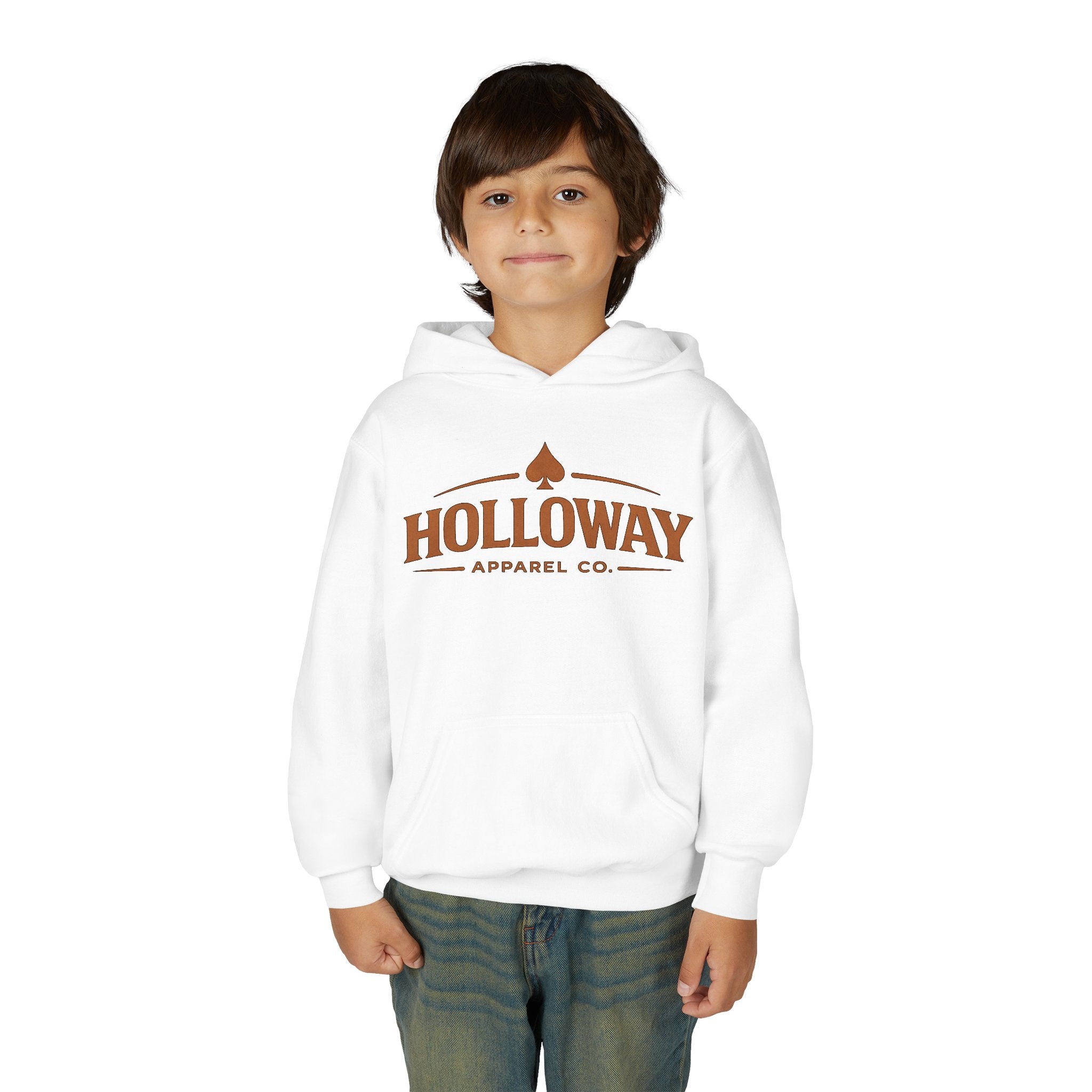 Holloway Youth Hoodie - Cotton Blend Pullover