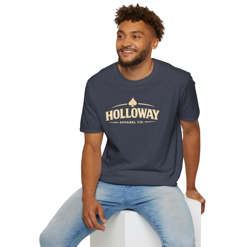 Holloway Apparel Co. Logo T-Shirt — Classic Vintage Logo Tee