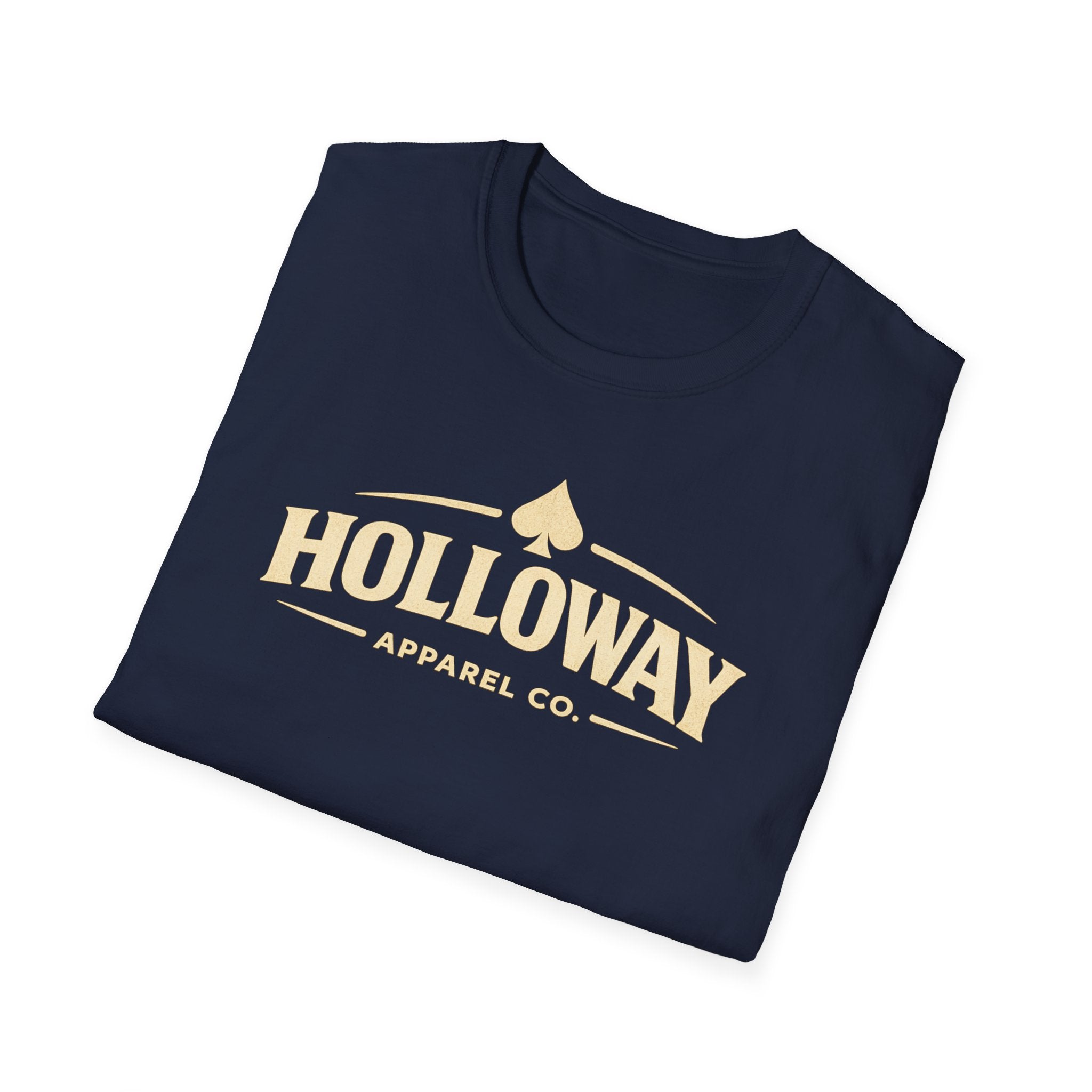 Holloway Apparel Co. Logo T-Shirt — Classic Vintage Logo Tee