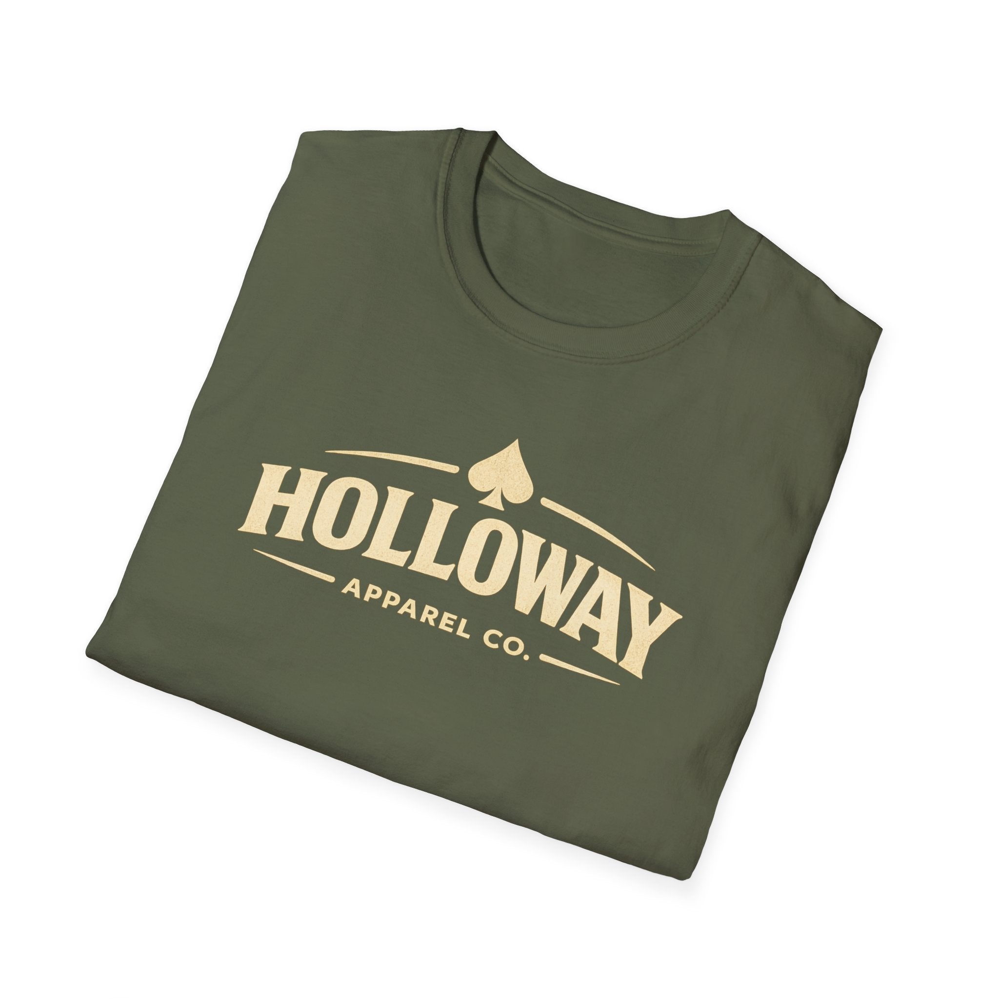Holloway Apparel Co. Logo T-Shirt — Classic Vintage Logo Tee