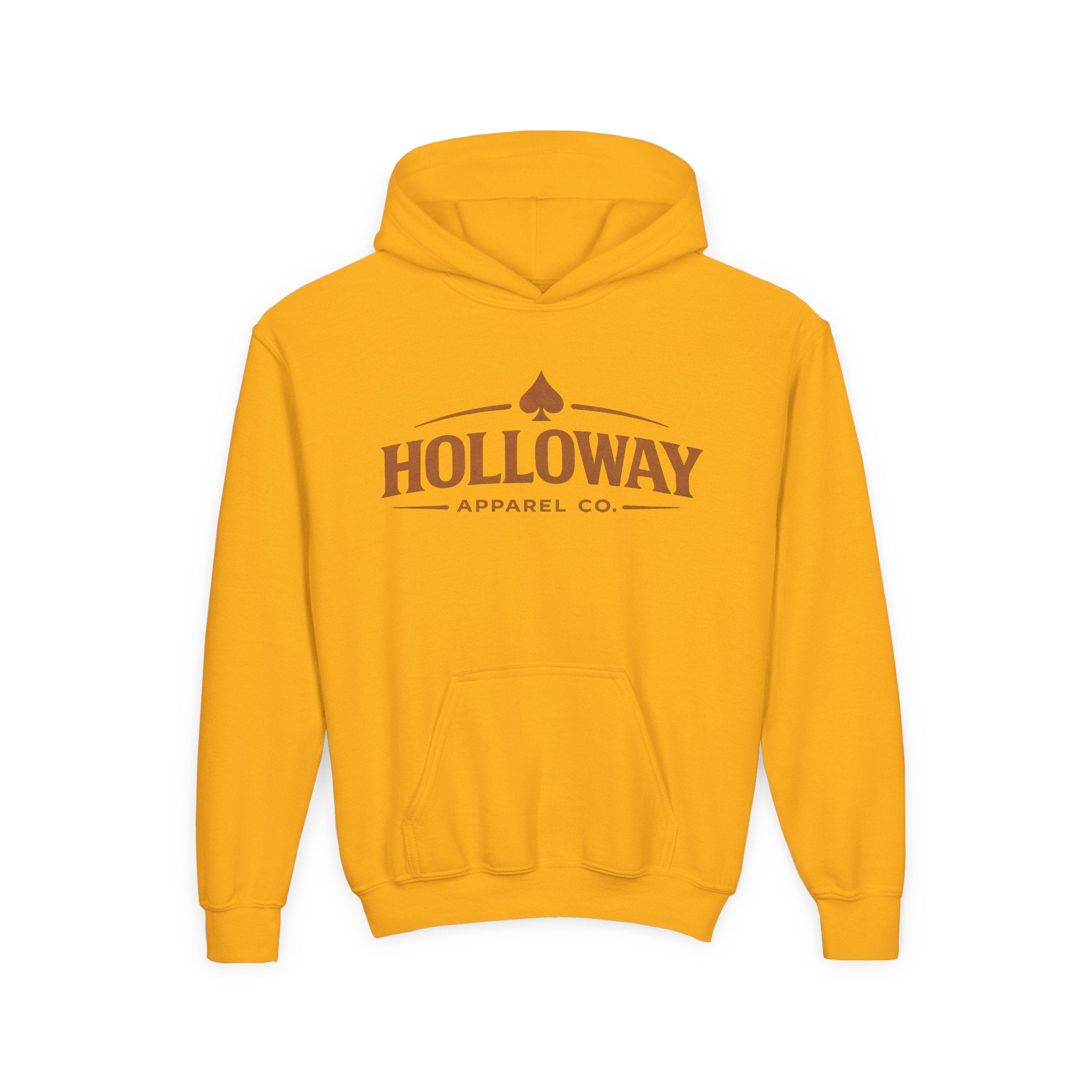 Holloway Youth Hoodie - Cotton Blend Pullover