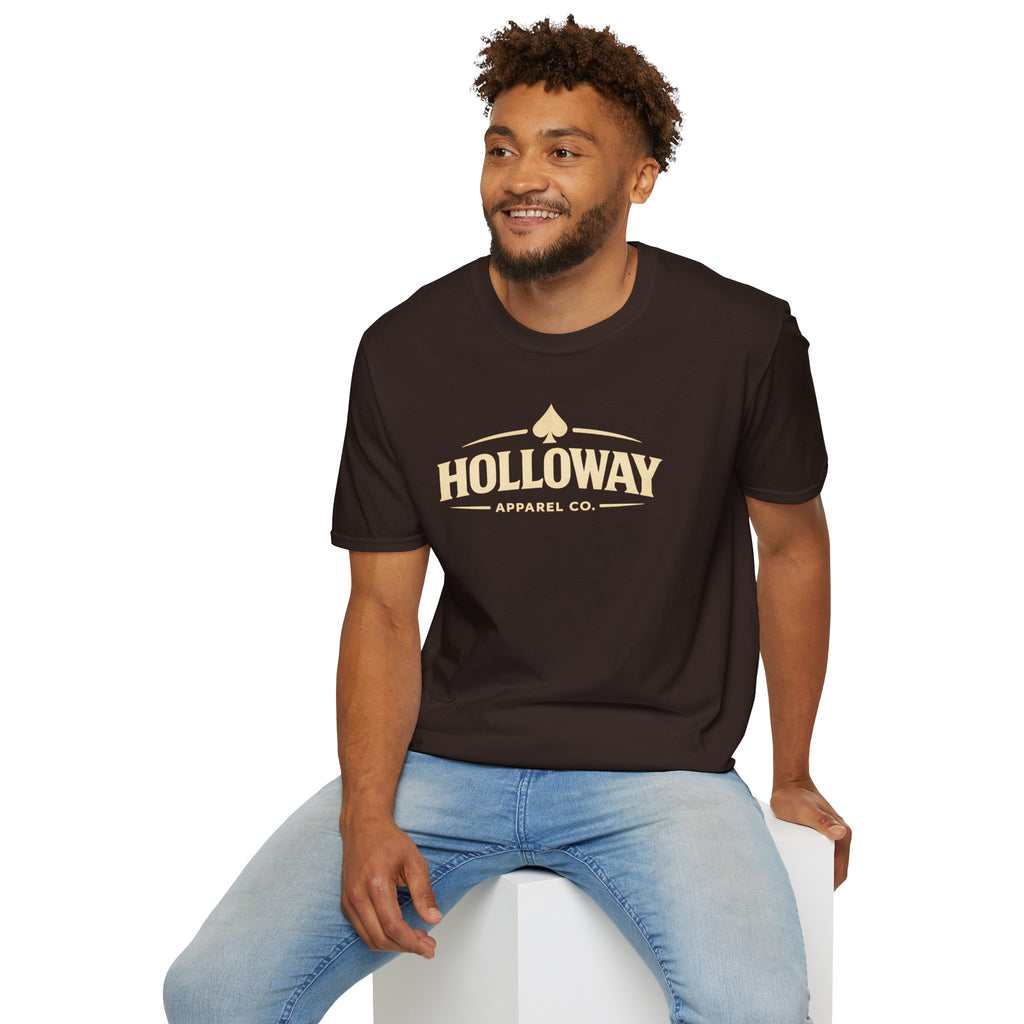 Holloway Apparel Co. Logo T-Shirt — Classic Vintage Logo Tee