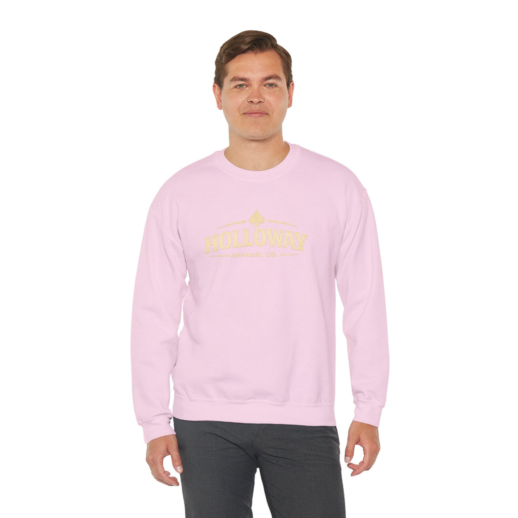 Holloway Apparel Co. Crewneck Sweatshirt — Vintage Spade Logo Pullover