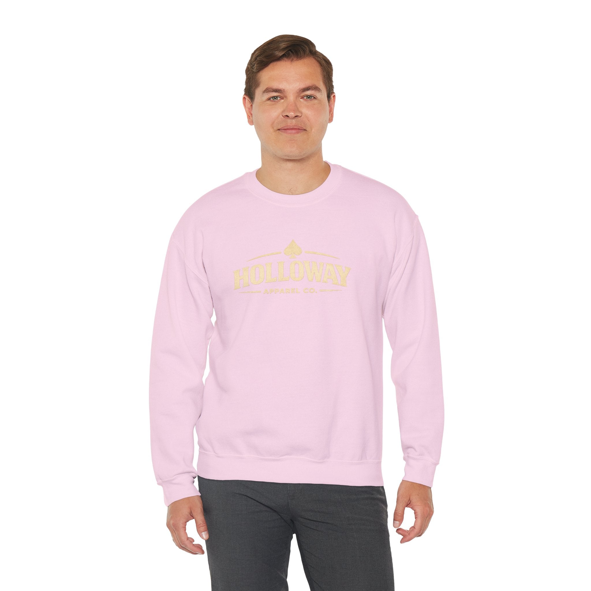 Holloway Apparel Co. Crewneck Sweatshirt — Vintage Spade Logo Pullover