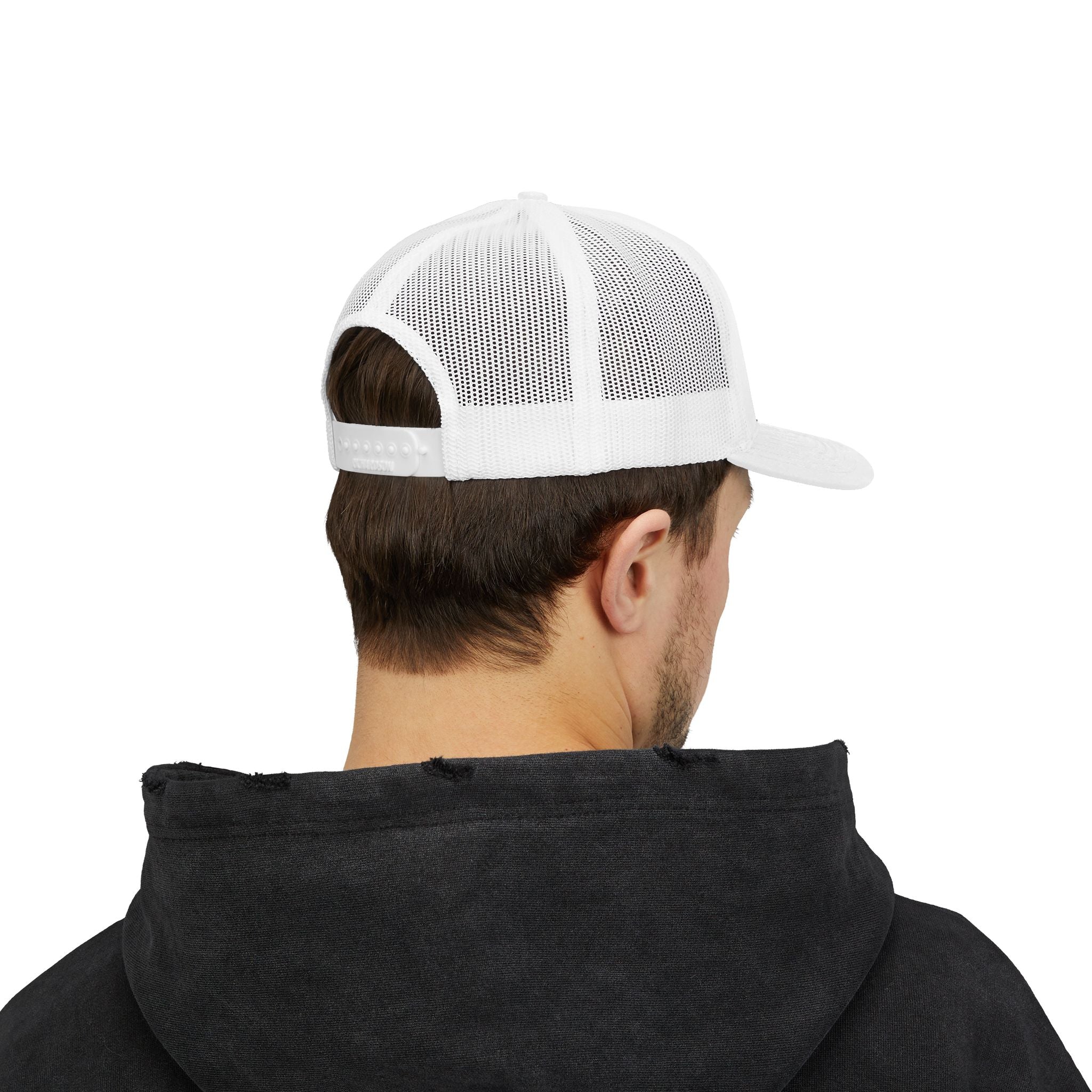 Trucker Cap — Small Red Spade Embroidery Snapback