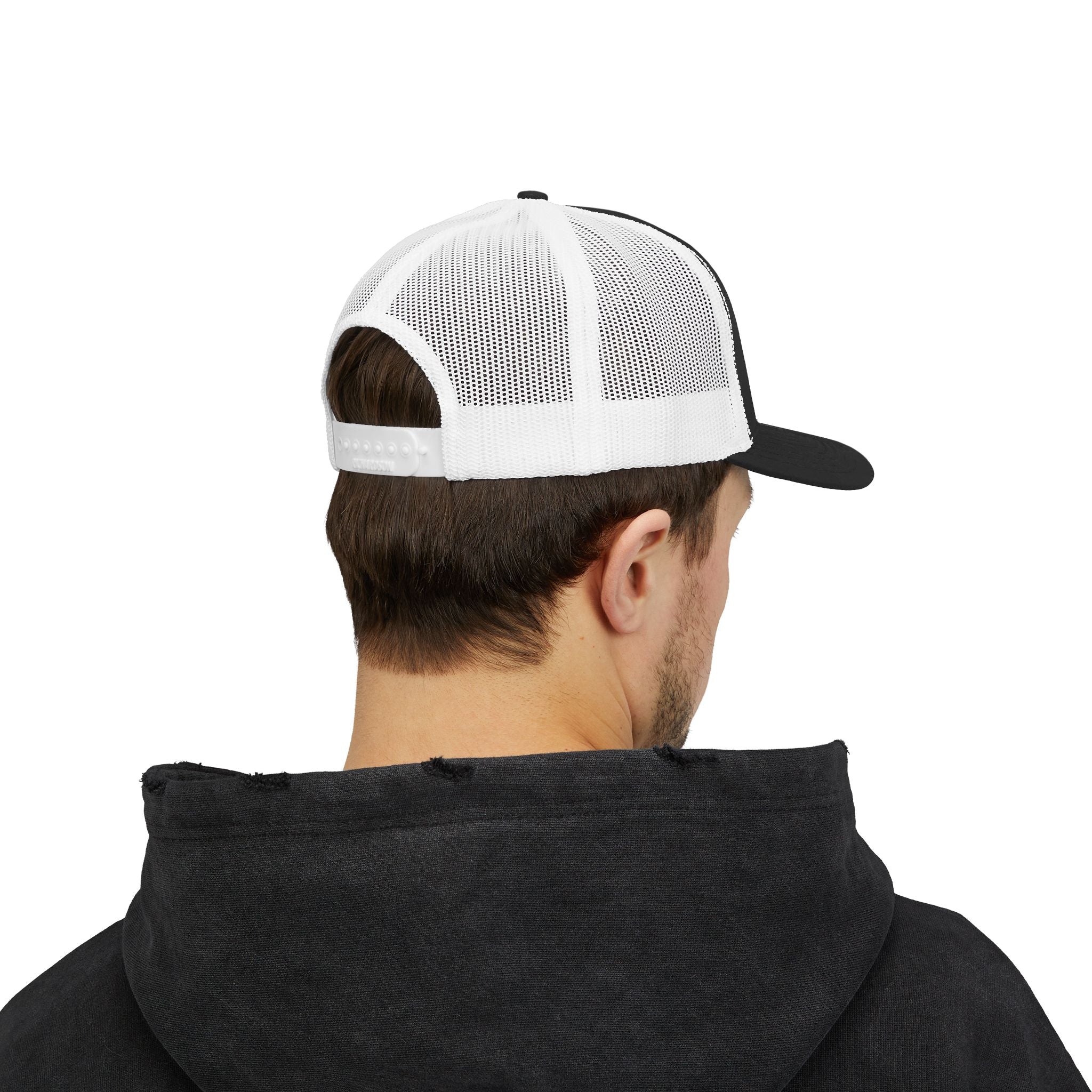Trucker Cap — Small Red Spade Embroidery Snapback