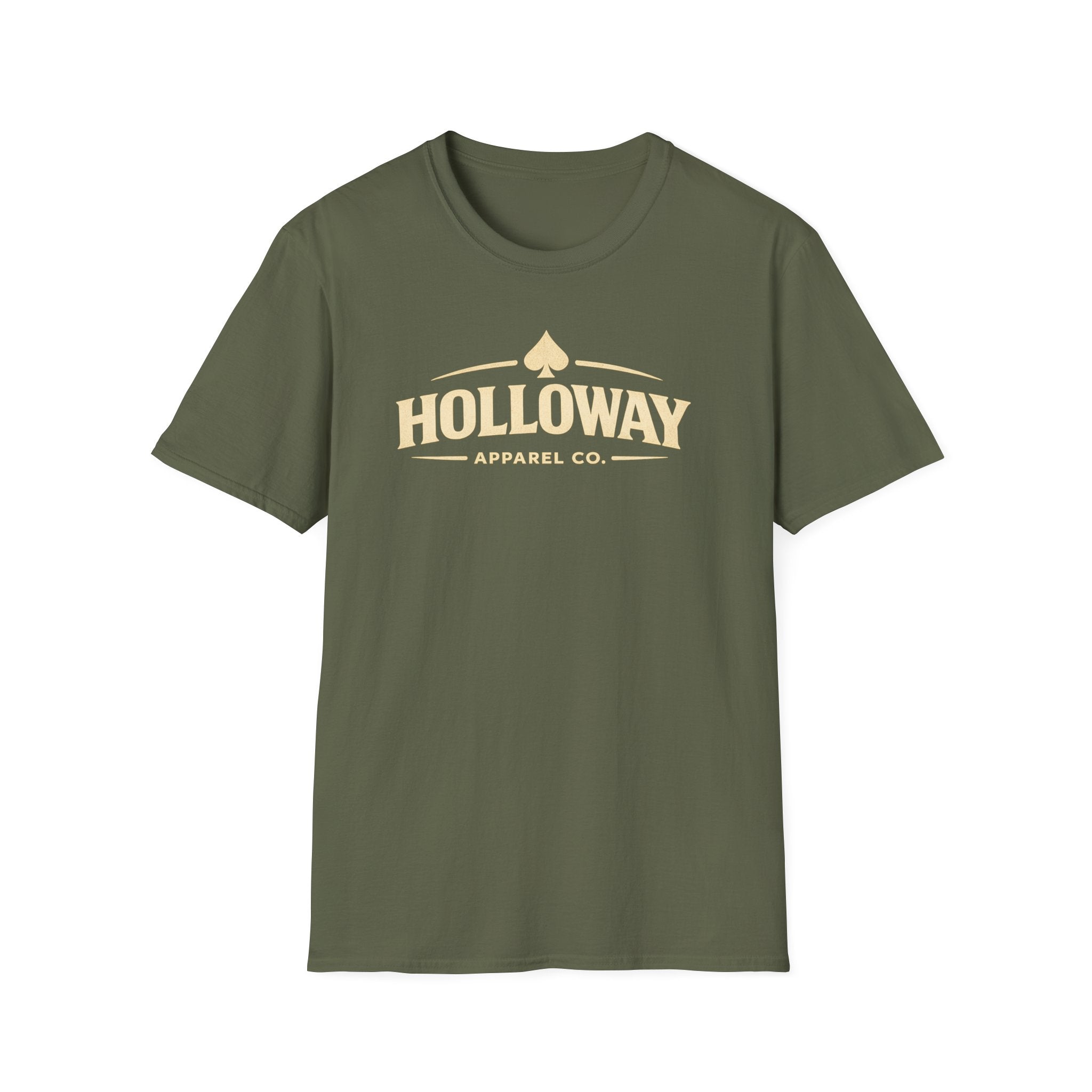 Holloway Apparel Co. Logo T-Shirt — Classic Vintage Logo Tee