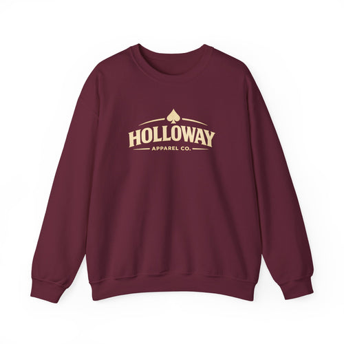 Holloway Apparel Co. Crewneck Sweatshirt — Vintage Spade Logo Pullover