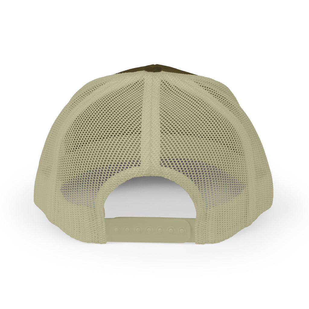 Trucker Cap — Small Red Spade Embroidery Snapback