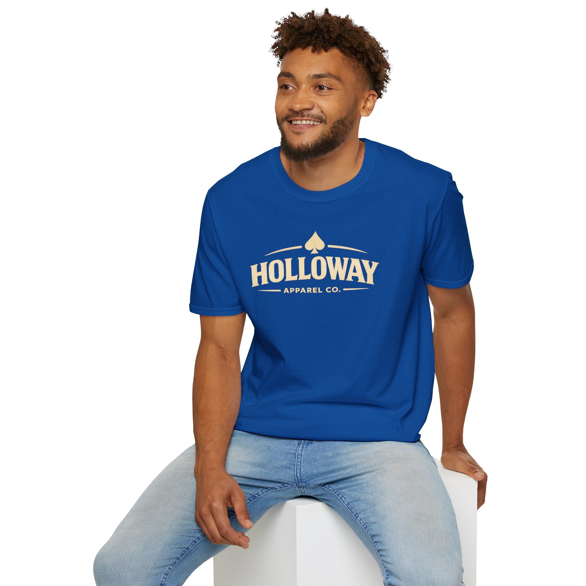Holloway Apparel Co. Logo T-Shirt — Classic Vintage Logo Tee