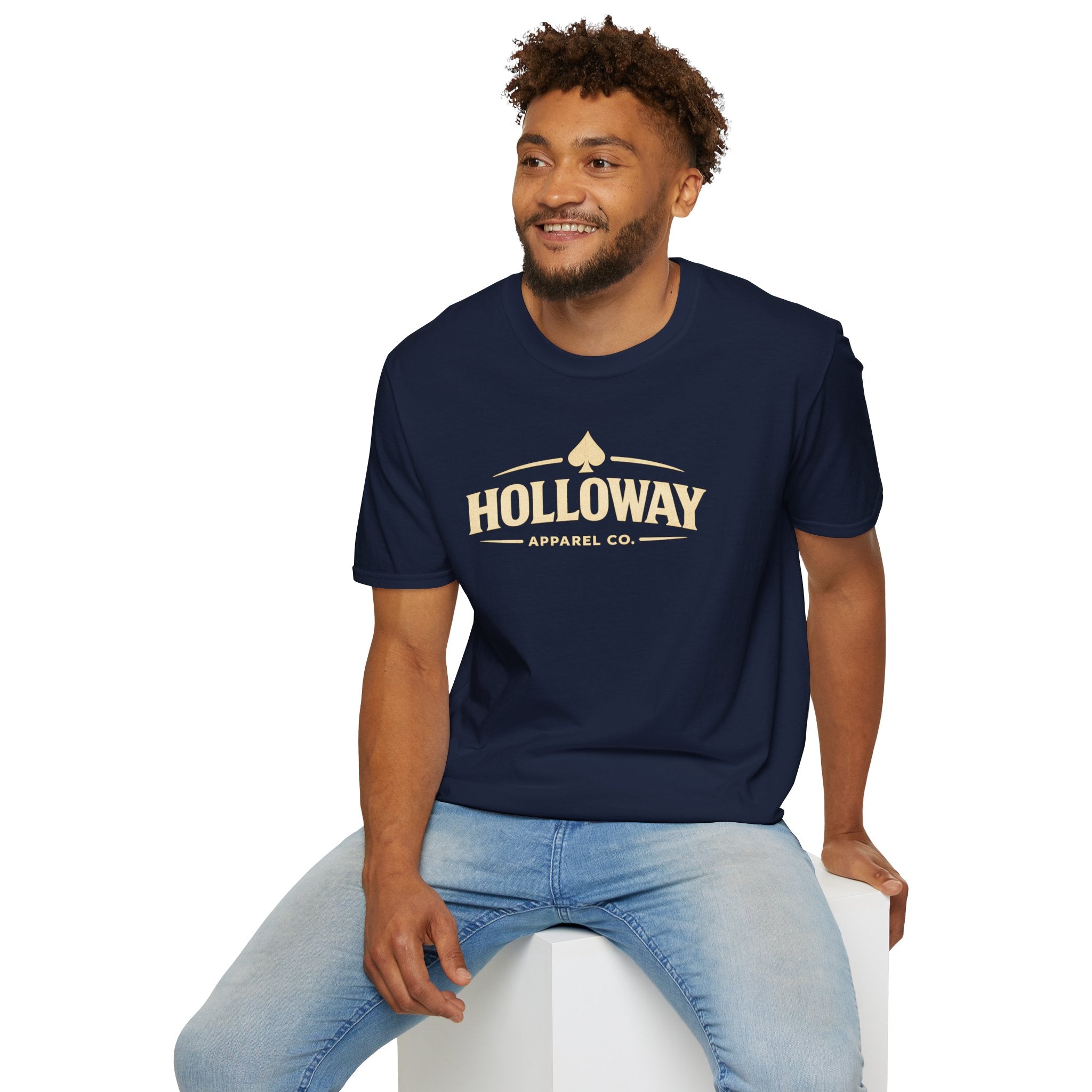Holloway Apparel Co. Logo T-Shirt — Classic Vintage Logo Tee