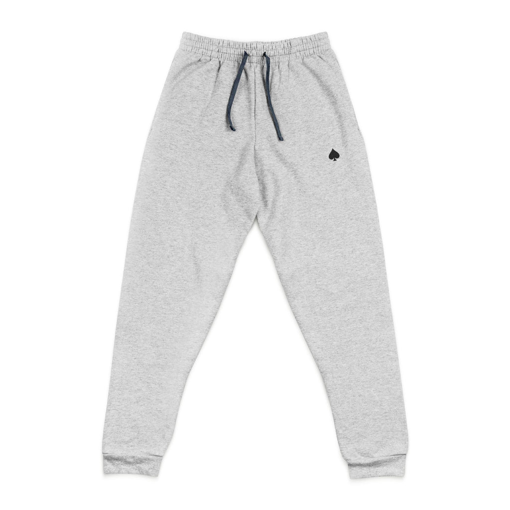 Embroidered Joggers – Minimal Spade Logo Comfort Sweatpants